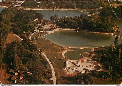 95 - Cergy Pontoise - Les Etangs - La Base de Loisirs - Vue aérienne - Etat pli visible - CPM - Voir Scans Recto-Verso