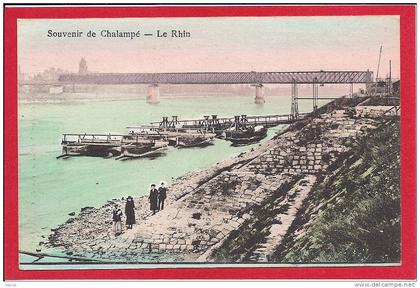 68 - SOUVENIR de CHALAMPE - Le Rhin