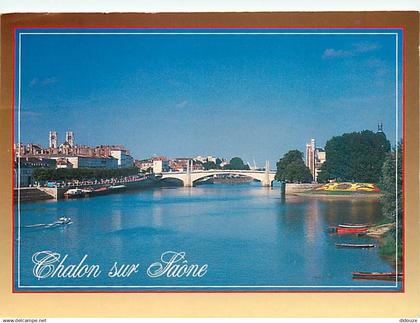 71 - Chalon sur Saone - La Saone - Flamme Postale de Chalon sur Saone - CPM - Voir Scans Recto-Verso