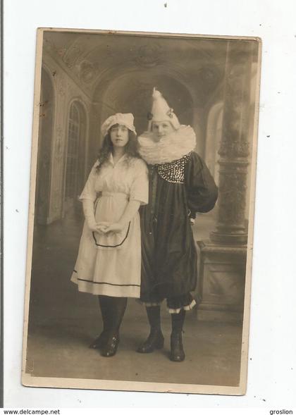 CHALON SUR SAONE (71) CARTE PHOTO CARNAVAL  (PHOTO J RICKLIN CHALON SUR SAONE)