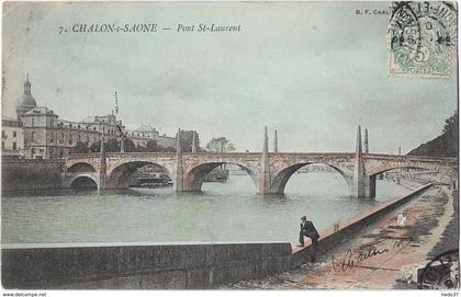 Chalon-sur-Saône - Pont St-Laurent