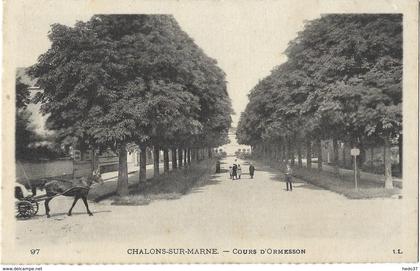 Châlons-sur-Marne - Cours d'Ormesson