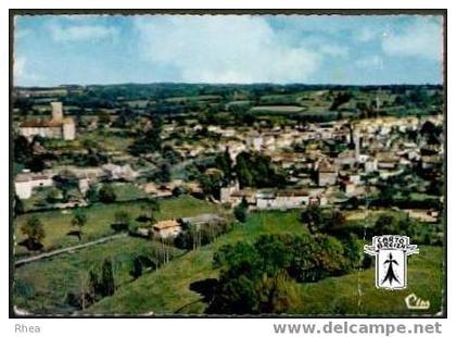 87 Chalus - CHALUS (Hte-Vienne)  Ci. 8-11 - Vue générale aérienne  Richard Coeur de Lion, en 1189, assiégea la ville et