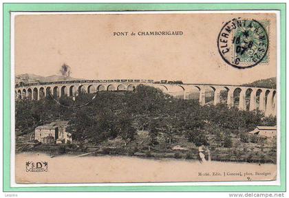 30 - CHAMBORIGAUD --  Pont de ....