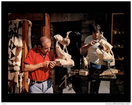 74 - CHAMONIX-MONT-BLANC - sculpteur GEORGES FOURNIER