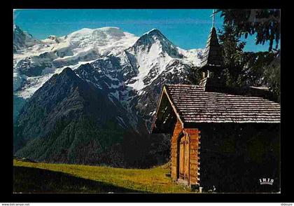 74 - Chamonix - Mont-Blanc - Vallée de Chamonix - Mont-Blanc - La Chapelle de merlet - Le Dome du Gouter - CPM - Voir Sc