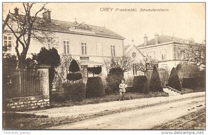 Cirey, Schwesternheim, Feldpost 1917