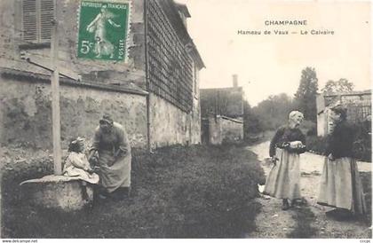 CPA Champagne-sur-Oise Hameau de Vaux Le Calvaire