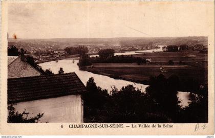 CPA CHAMPAGNE-sur-SEINE - La Vallée de la SEINE (436039)