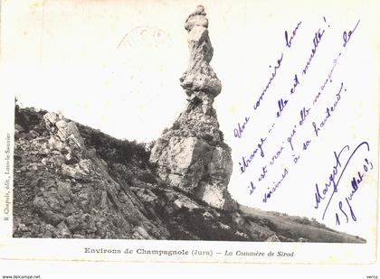 Carte  postale ancienne de CHAMPAGNOLE