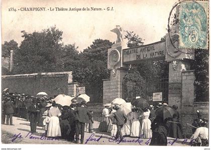 Carte postale ancienne de CHAMPIGNY