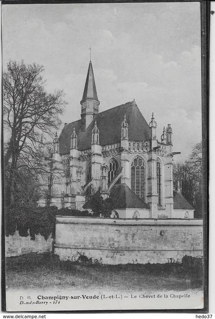 Champigny sur Veude - Le Chevet de la Chapelle