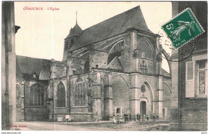 Carte Postale Ancienne de CHAOURCE-L'Eglise