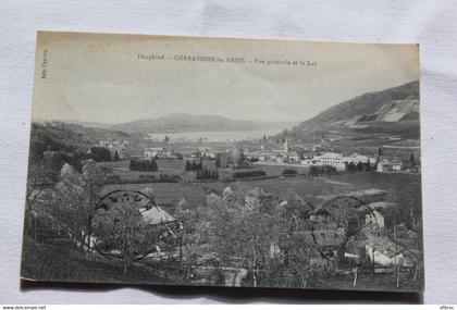 I606, Charavines les bains, vue générale et le lac, Isère 38