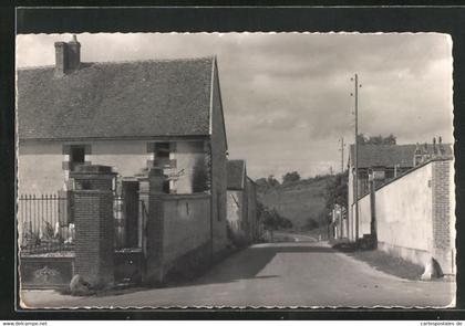 CPA Villemer, Route de Charmoy