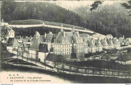 38 - La Grande Chartreuse - Couvent de la Grande Chartreuse - Vue Générale - CPA - Voir Scans Recto-Verso