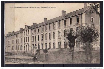 72 - Chateau-du-Loir (sarthe) - Ecole Supérieure de Garçons