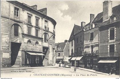 CPA Chateau-Gontier La Place du Piloris