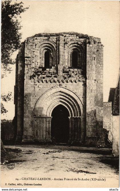 CPA CHATEAU-LANDON - Ancien Prieure de St-Andre (XII siecle) (249455)