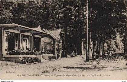 CPA Chateau Thierry Terrasse du Vieux Chateau FRANCE (1051748)