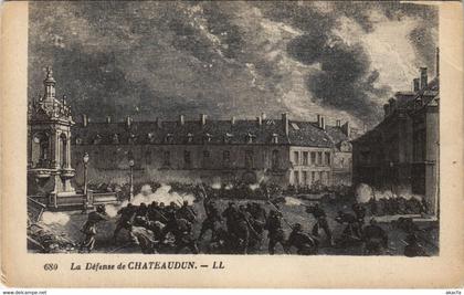 CPA La Défense de CHATEAUDUN (33677)