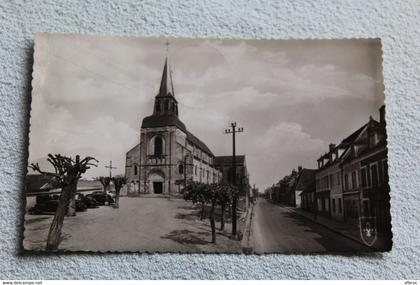 Cpsm 1959, Chateaumeillant, l'église, Cher 18