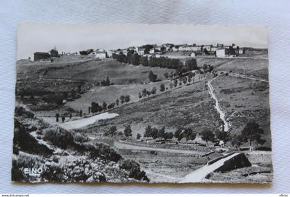 Cpsm, Chateauneuf de Randon, vue générale méridionale, Lozère 48