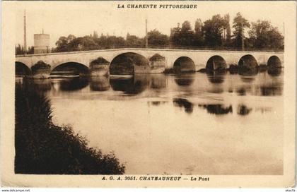 CPA Chateauneuf-sur-Charente Le Pont FRANCE (1074239)