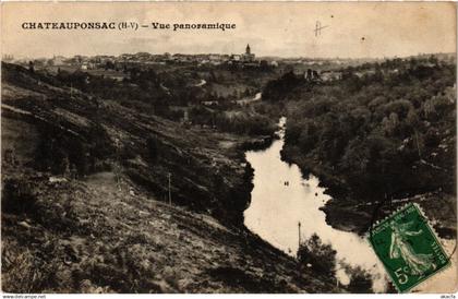 CPA AK CHATEAUPONSAC - Vue panoramique (390590)