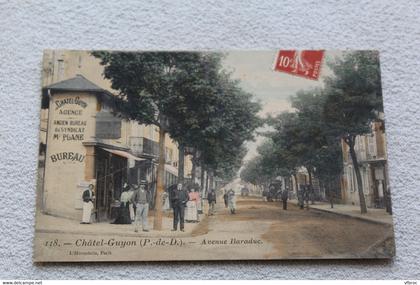 Chatel guyon, avenue Baraduc, Puy de Dôme