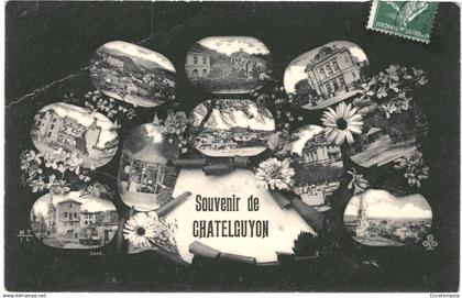 CPA Carte postale  France Châtel-Guyon Souvenir de Châtel-Guyon    Multi vues VM84585