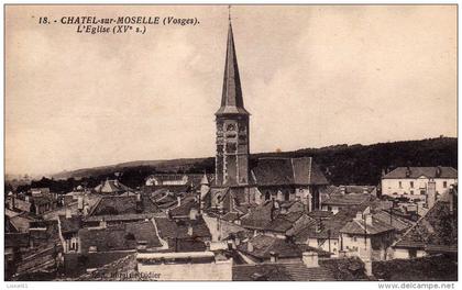 CHATEL-sur-MOSELLE : (88) L'église