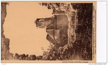 CHATEL-sur-MOSELLE : (88) Ruine de châtel-sur-Moselle 19 juin 1940 L´église