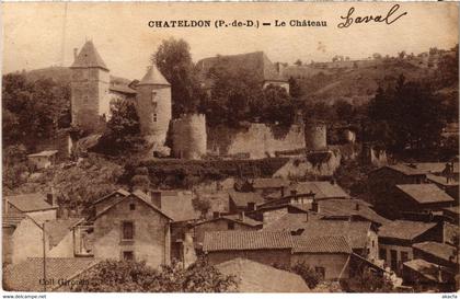 CPA CHATELDON Le Chateau (1256948)