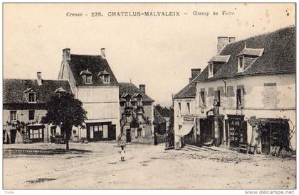 CHATELUS-MALVALEIX CHAMP DE FOIRE