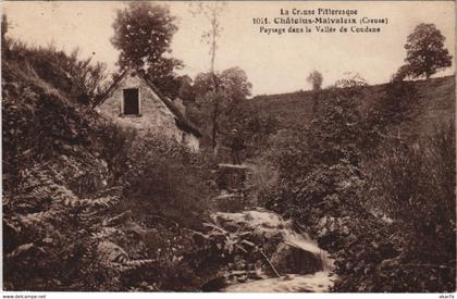 CPA CHATELUS-MALVALEIX Paysage dans la Vallee de Coudane (1143672)