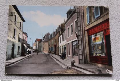 Cpm, Chatelus Malvaleix, rue de la poste, Creuse 23