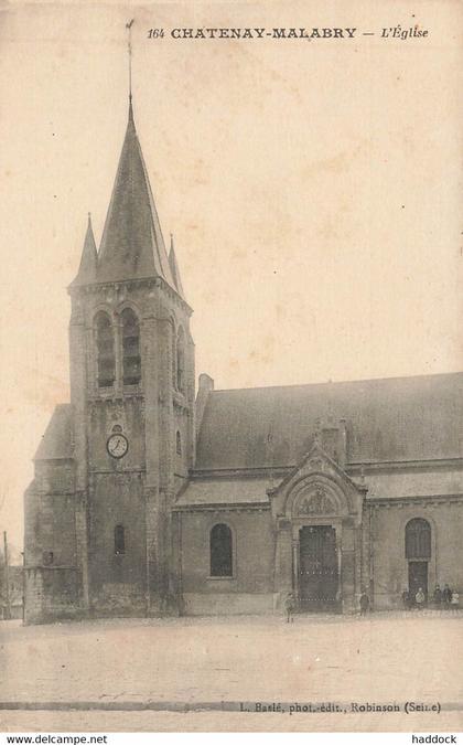 CHATENAY MALABRY : L'EGLISE