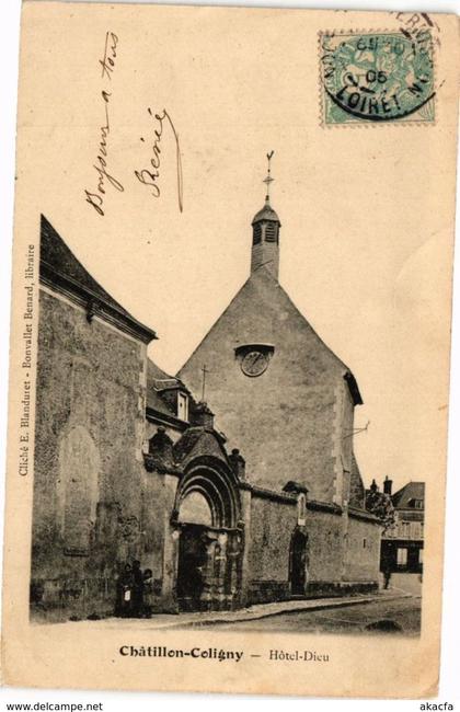 CPA CHATILLON-COLIGNY - Hotel-Dieu (228524)