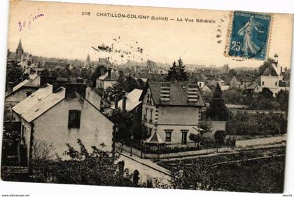 CPA CHATILLON-COLIGNY-La Vue générale (264583)