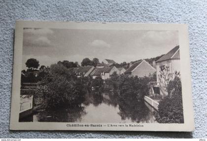 Chatillon en Bazois, l'Aron vers la Madeleine, Nièvre 58