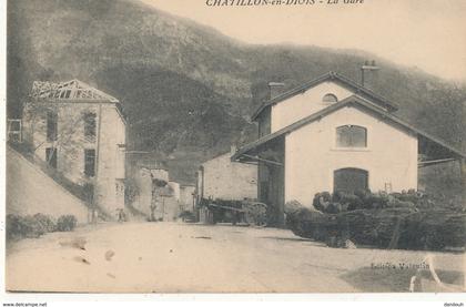 26 // CHATILLON EN DIOIS  La gare