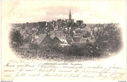 CPA  Carte postale France Chatillon sur Loire Vue générale 1903 VM69511