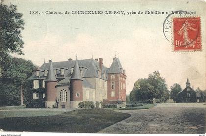 CPA Château de Courcelles-le-Roy près de Chatillon-sur-Loire