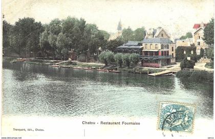 Carte Postale ANCIENNE de  CHATOU - Restaurant Fournaise