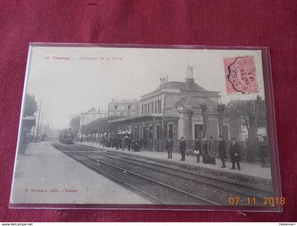 CPA - Chatou - Intérieur de la Gare