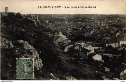 CPA CHAUVIGNY - Vue prise a vol d'oiseau (111714)