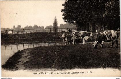 CPA Chaville - L'Etang de Brisemiche (987080)