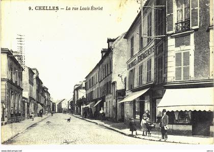 Carte  Postale  ancienne de CHELLES