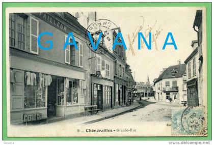 23 CHENERAILLES - Grande Rue